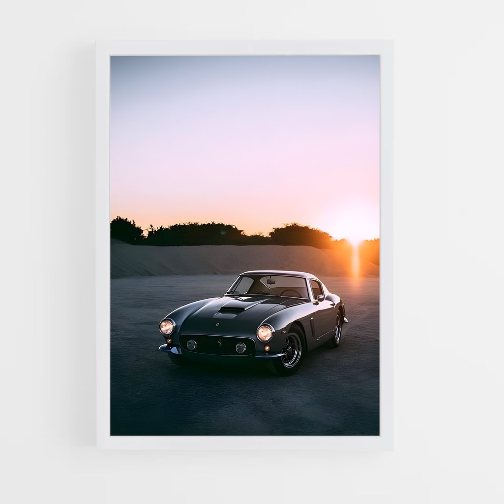 Poster Swb Noire – affiche Ferrari (vue 3)